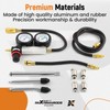 maXpeedingrods Cylinder Leak Down Tester Kit, Gasoline Engine Compression Tester,