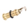 Guitar End Pin Jack Socket Threaded Metal 6.35mm for Bass
