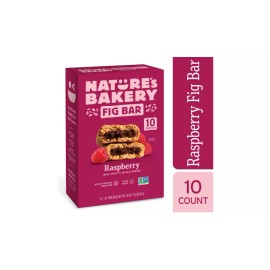 Nature's Bakery Original Fig Bars 10 Twin Packs 2 Oz & 1.4OZ Each. Choose Flavor - Raspberry