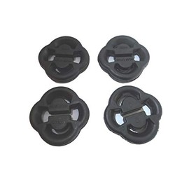 4 x Exhaust Rubber Coat Hangers for Golf MK1 Golf MK2 4 Way Type