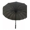 Loki Store Sombrilla Paraguas Automática Negro Con Filtro Solar Uv