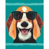 Funky Beagle Notebook / I Love Beagles Journal / Notepad