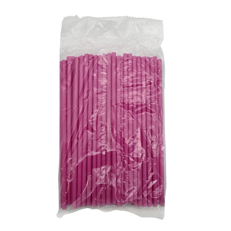 Plastic Lollipop Sticks - 114mm x 4mm Pack of 75
