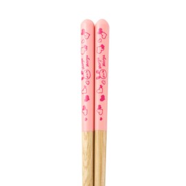 Asahi Kohiro Children's Chopsticks Mogumogu Rabbit Pink 16.5 cm