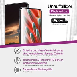 dipos I 4x Clear Screen Protectors for Blackview A70 Pro Screen Protector, Ultra Thin, Case-Friendly, Fingerprint Compatible