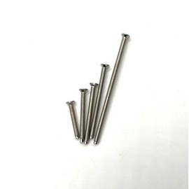 Mixed Group Pack of 40x Electrical Socket Screws Including 25mm, 35mm, 40mm, 50mm & 75mm Silver Assortment Pack M3.5 Outlet Screws