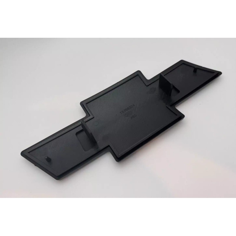 Auto Gloss Black Front Grill Bowtie Emblem 1999-02 Silverado 2000-06