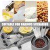 8 Pcs Measuring Cups and Spoons Set Measuring Spoons Sets