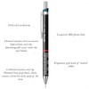 Rotring 1904696 Tikky Colour-Coded Mechanical Pencil - 0.70 mm, Black