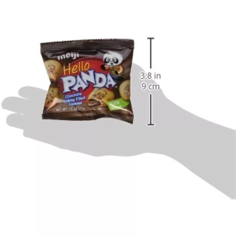 Meiji Hello Panda Chocolate Creme Filled Cookies 32 Bags