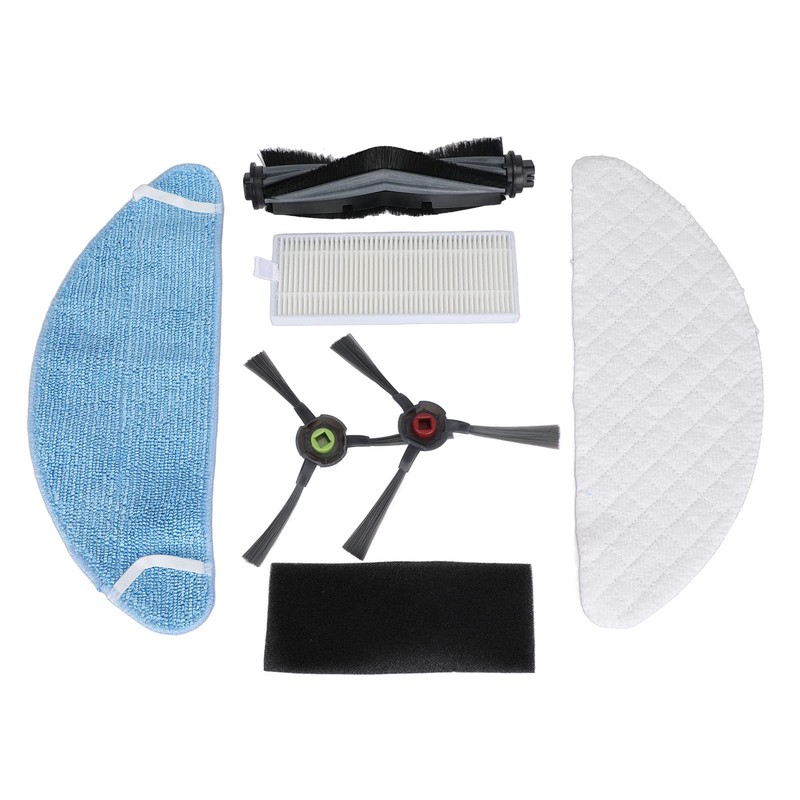 Vitdipy Sweeper Accessories Kit, Washable Rolling Brush Side Brush Filter