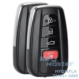 KeyMaster 2x for Toyota Mirai 2021 2022 2023 Keyless Remote Key Fob 231451-3450 HYQ14FLA