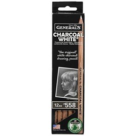 General's Charcoal White Pencils