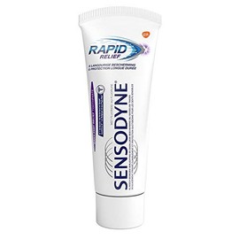 SENSODYNE 2 x toothpaste Rapid Relief 75 ml