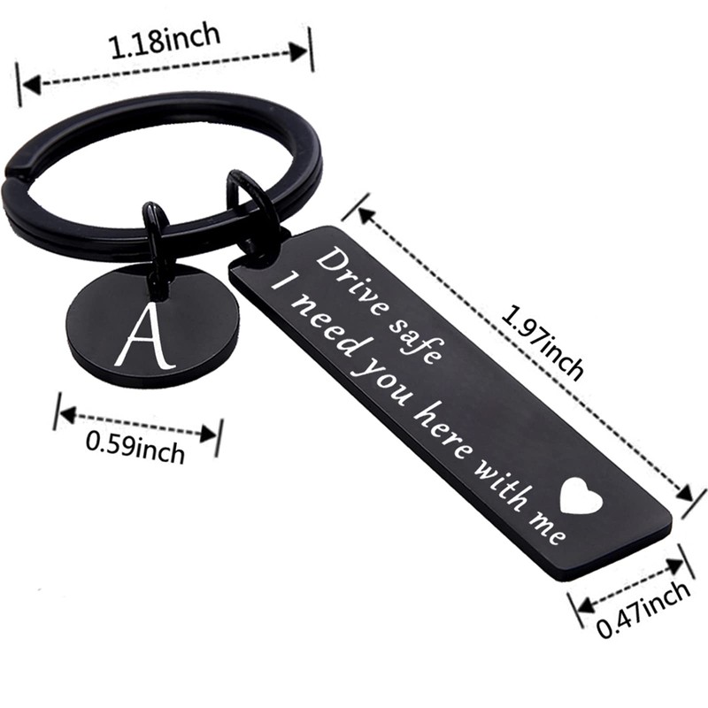 Chasing DreamsMRL drive safe keychain for him her - key