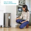Home Zone Living Kitchen Trash and Recycling Combo Assorted Magnetic