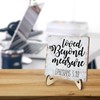 Inspirational Positvie Rustic Desk Decor Decorative Christian Gifts Religious Bible