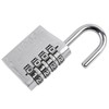 Chrome-Plated Resettable Combination Dial Combination Lock 10ea