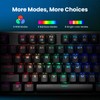 RGB Mechanical Gaming Keyboard Wired - 104 Key Blue Switch