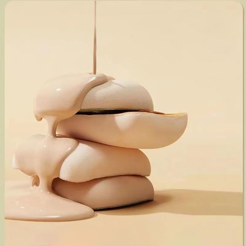 Audiofan Marshmallow Puff Makeup Puff, Wet & Dry Top Cosmetic