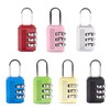 Lansonee 7 Pcs Suitcase Locks with 3 Digit Combination Padlock