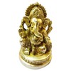 GURU JEE™ Brass Statue Ganesh Ji Ganpati Bappa Murti Gift