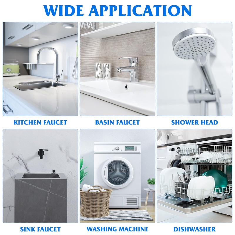 DOITOOL Faucet Diverter Valve with Aerator and Male Threaded Adapter,