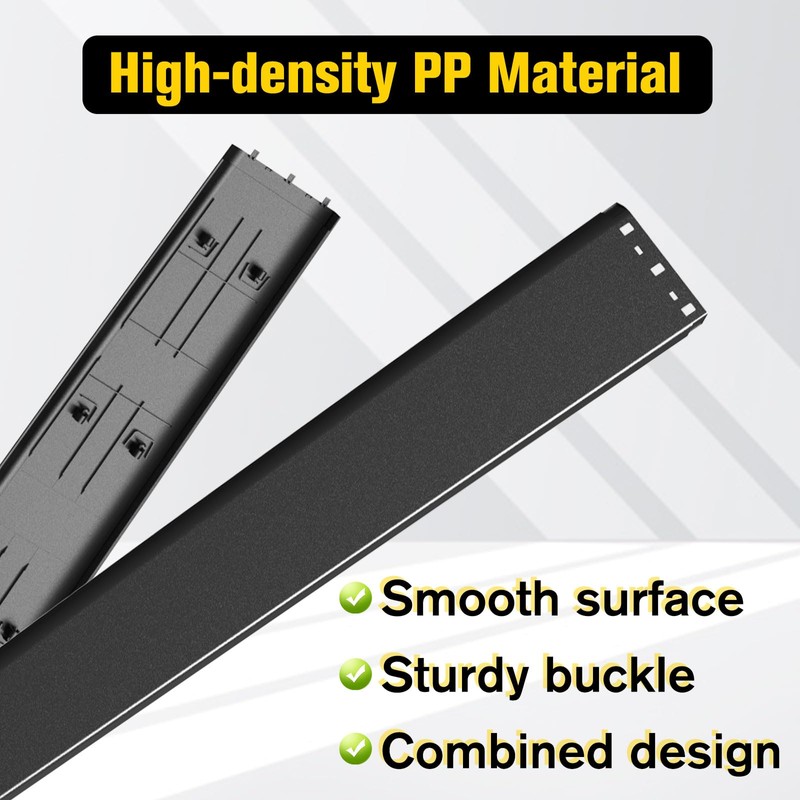 HSUTVXPRO 5.7ft Truck Side Bed Rail Caps for Dodge Ram