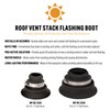 Bennigton Roof Collar Repair Boot 2 Pack with Sealant Vent