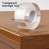 Tira Protectora De Borde Transparente 4 Cm X 3 M