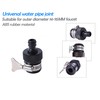ZhiheHui 2 pcs 16 mm Universal Tap Connector Adapter Mixer