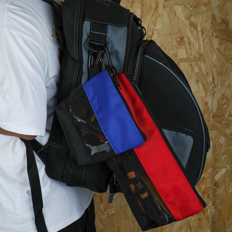 2 Pack Tool Pouch Zipper Storage Bag,Heavy Duty Small Tool