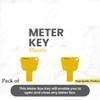Karrma Ltd. - Gas Meter Box Key 2 Pack -
