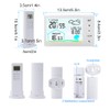 Wireless Weather Station with Indoor and Outdoor Thermometer Outdoor Thermometer