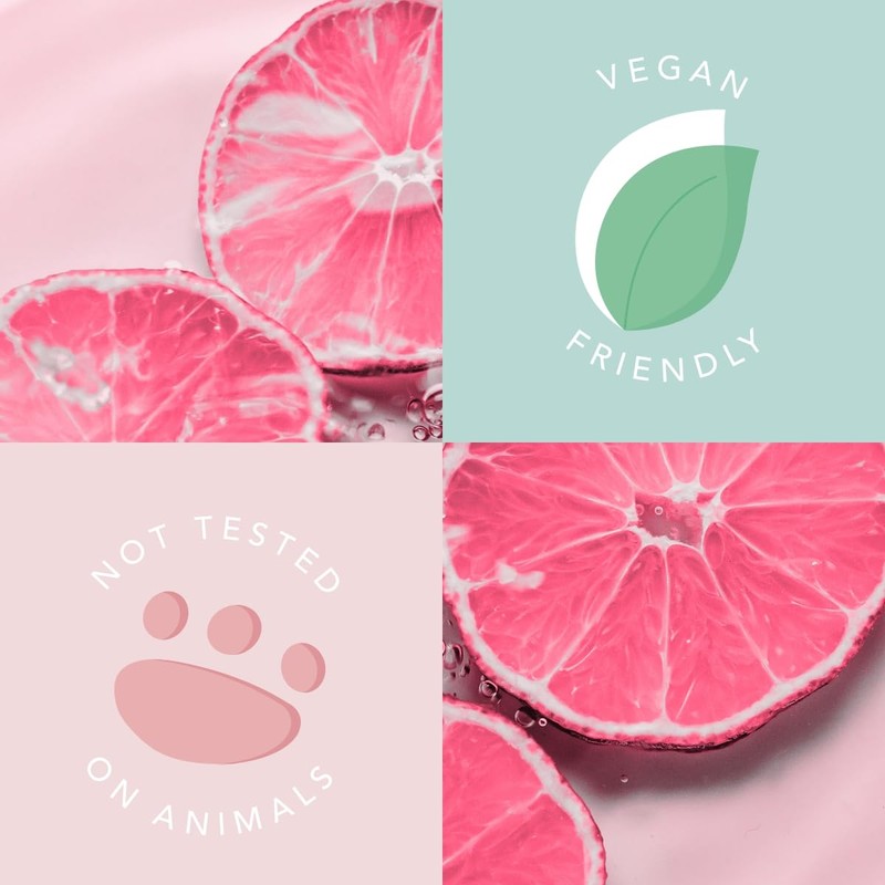 Sunday Rain Pink Grapefruit and Sea Salt Body Scrub Exfoliator,