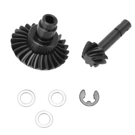 Heavy Duty Bevel Gear Set for RC Car Heavy Duty with High Strength Wheels Steel Material for Axial SCX10 II III 90046 AXI03014 Capra 1.9 UTB