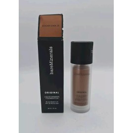 BareMinerals Original Liquid Mineral Foundation SPF 20 Golden Dark 25 *Read*