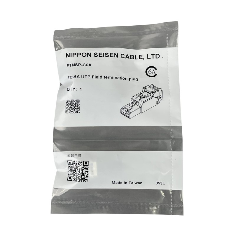 FTNSP-C6A RJ45 Modular Plug for UTP Cat.6A for JAPANESE WIRE