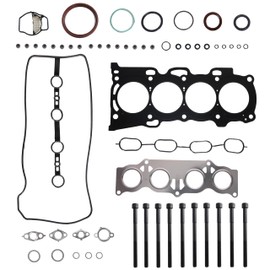 Engine MLS Head Gasket Set with Bolt Kit, HS26232PT Fits for Toyota Camry 02-06, for Rav4 04-10/05, for Solara 02-06, for Scion TC 05-04/06, 2.4L 16v DOHC 2AZFE, Full Head Gasket Set ES71183