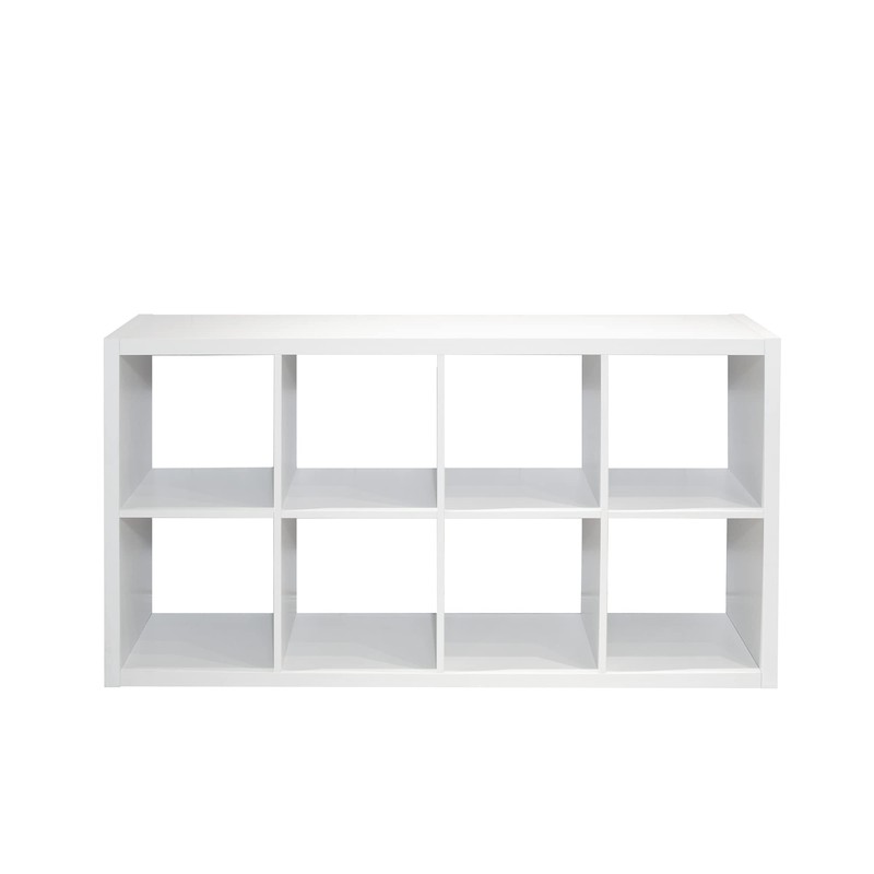 FocusOnHome Smart Cube 8-Cube Organizer Storage with Opened Back Shelves,2