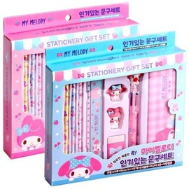 (Kids Vision) Sanrio Characters Stationery Set Value Set / (키즈비전)산리오 캐릭터즈 문구 학용품세트 실속형