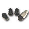 WHKT 14x1.5 Black Lug Nut & Wheel Lock Combo Dodge