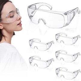 iPalamila Schutzbrillen arbeitsschutz Safety Glasses, Anti-Fog & Shatterproof,Wide Frame Safety Glasses, Scratch Resistant,Optimal Eye Safety