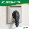 InLine 16810C power cable - power cables (CEE7/7 Schuko, C15