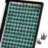 Lash Clusters Manga 140Pcs Eyelash Cluster Wet Look Ultra-Thin Lash