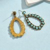 Turquoise Earrings for Women Western Style Gold Turquoise Jewelry Boho