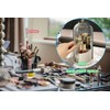 Primst Makeup Brush Organizer, Rotating Makeup Brushes Storage with Lid,