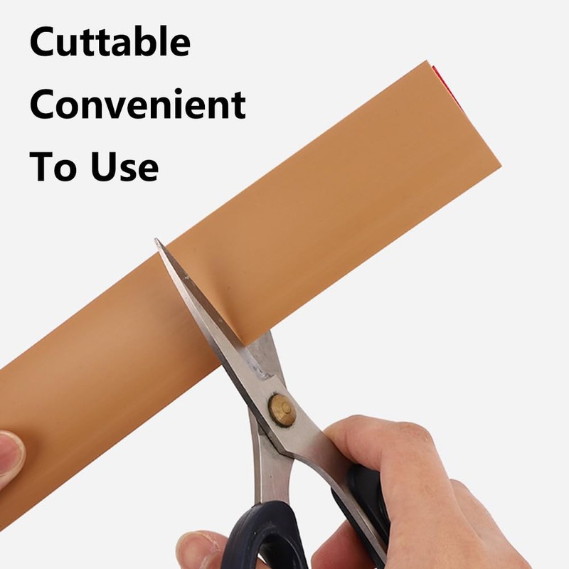 Maple, Flat Laminate to Tile Threshold Bar, PVC Transition Profile,