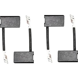 NOQUKA 381028-08 381028-02 Precision Carbon Brush，Replacement for DeWalt Circular and Miter Saws - Compatible with DW703,DW708, DW717, DW718, DW744XRS, DWS780, DW744XRS(4-Pack)