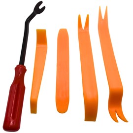 Kitekorosso 5-Piece Car Upholstery Removal Set (4 x Resin Panel Removal + 1 Clip Clamp Tool): Auto Car Upholstery Removal, Panel Removal, Removal Tool